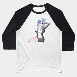 Suisei Relax time! Bigger chest variant Baseball T-Shirt